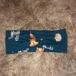 Cute animal twist headband